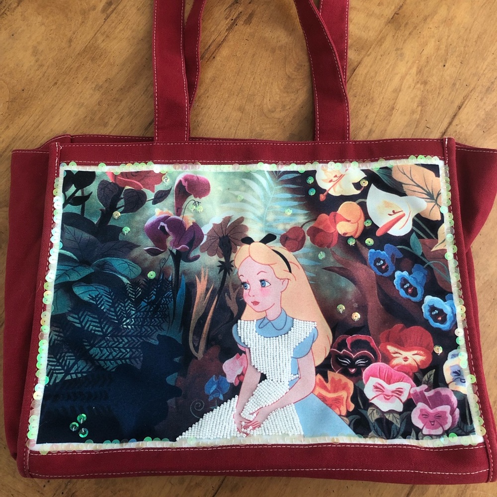 Disney Alice in Wonderland Tote.